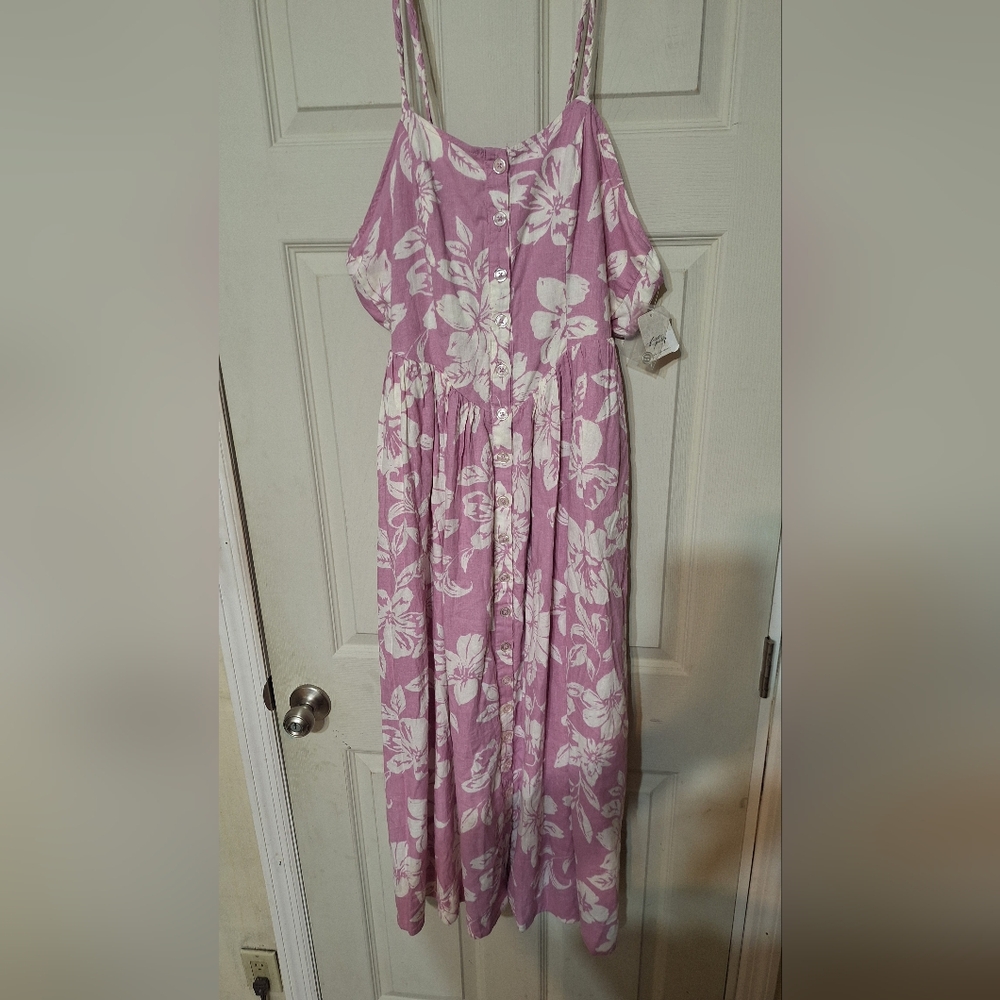 Free People Dress Tropical Sundress - Picture 4 of 8